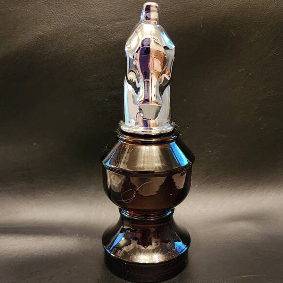 Vintage Avon Chess Knight Piece Bottle Smart Move Tribute Cologne Decanter 3oz - Picture 3 of 4